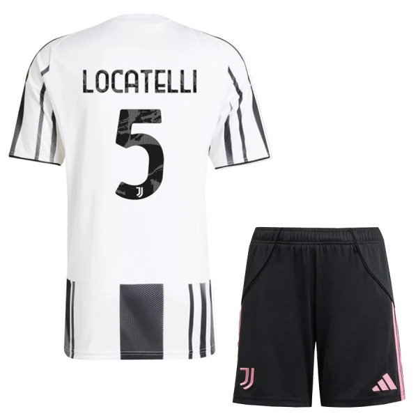 Camiseta Juventus Locatelli 5 Niños 1ª Equipación 25/26 Camiseta Juventus Locatelli 5 Niños 1ª Equipación 25/26