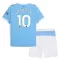 Camiseta Manchester City Jack Grealish 10 Niños 1ª Equipación 25/26