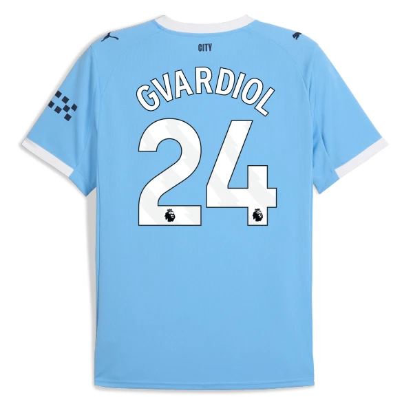 Camiseta Manchester City Josko Gvardiol 24 Hombre 1ª Equipación 25/26