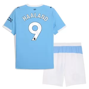 Camiseta Manchester City Erling Haaland 9 Niños 1ª Equipación 25/26