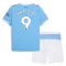 Camiseta Manchester City Erling Haaland 9 Niños 1ª Equipación 25/26