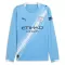 Camiseta Manchester City Hombre 1ª Equipación 25/26 Manga Larga