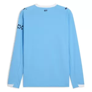 Camiseta Manchester City Hombre 1ª Equipación 25/26 Manga Larga