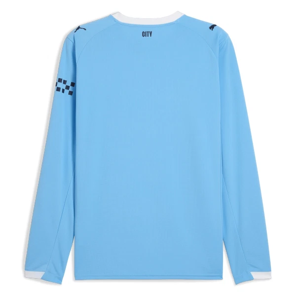 Camiseta Manchester City Hombre 1ª Equipación 25/26 Manga Larga