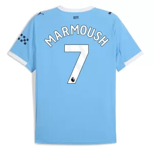 Camiseta Manchester City Marmoush 7 Hombre 1ª Equipación 25/26