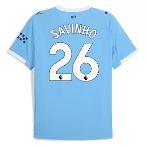 Camiseta Manchester City Savinho 26 Hombre 1ª Equipación 25/26