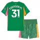 Camiseta Portero Manchester City Ederson Moraes M. 31 Niños 25/26 Verde Camiseta Portero Manchester City Ederson Moraes M. 31 Niños 25/26 Verde