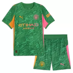 Camiseta Portero Manchester City Ederson Moraes M. 31 Niños 25/26 Verde