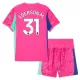 Camiseta Portero Manchester City Ederson Moraes M. 31 Niños 25/26 Rosa Camiseta Portero Manchester City Ederson Moraes M. 31 Niños 25/26 Rosa