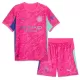 Camiseta Portero Manchester City Ederson Moraes M. 31 Niños 25/26 Rosa