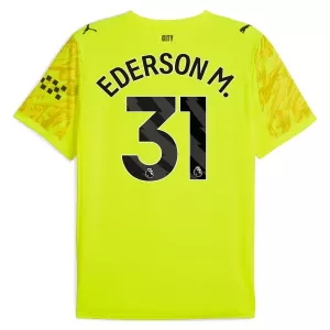 Camiseta Portero Manchester City Ederson Moraes M. 31 Hombre 25/26 Amarillo