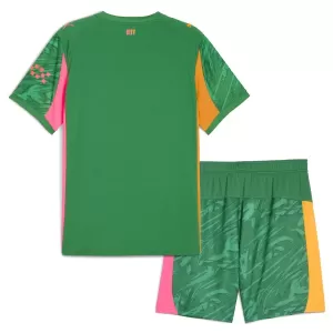 Camiseta Portero Manchester City Niños 25/26 Verde