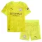 Camiseta Portero Manchester City Niños 25/26 Amarillo