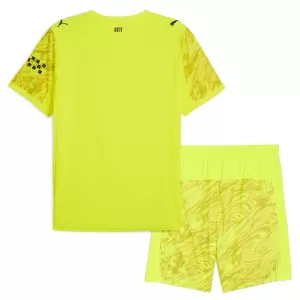 Camiseta Portero Manchester City Niños 25/26 Amarillo