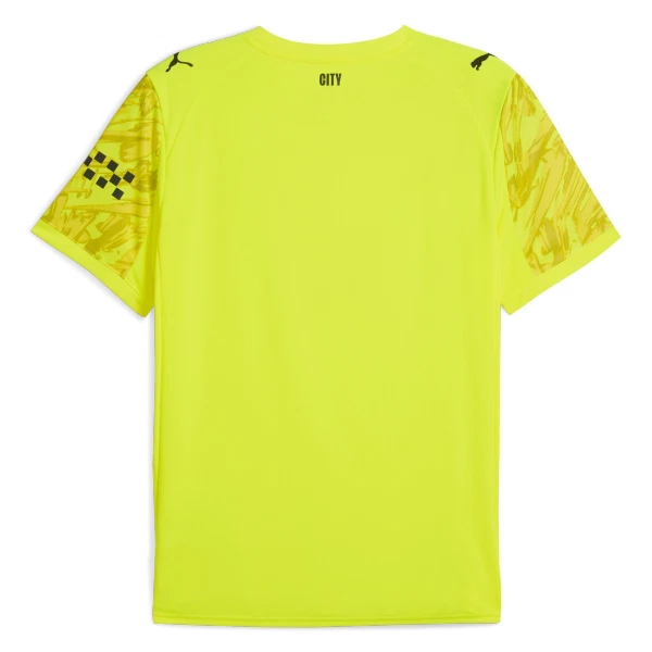 Camiseta Portero Manchester City Hombre 25/26 Amarillo