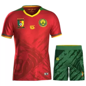 Camiseta Camerún Niños 2ª Equipación 2025