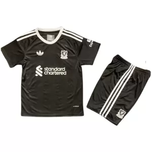 Camiseta Portero Liverpool Niños 25/26 Negro