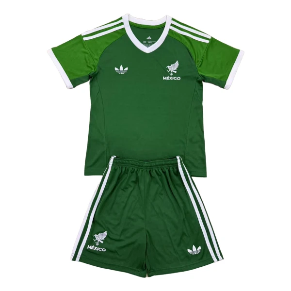 Camiseta Portero México Niños 2025 Verde Camiseta Portero México Niños 2025 Verde