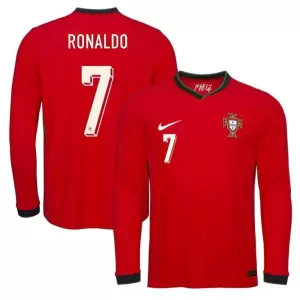 Camiseta Portugal Cristiano Ronaldo 7 Hombre 1ª Equipación 2025 Manga Larga