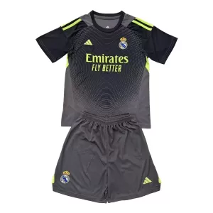 Camiseta Portero Real Madrid Niños 25/26 Negro