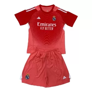 Camiseta Portero Real Madrid Niños 25/26 Rojo