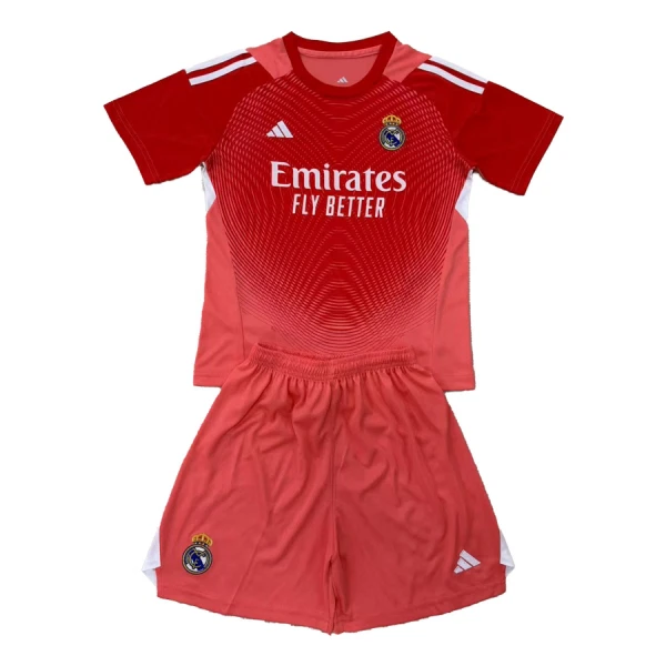 Camiseta Portero Real Madrid Niños 25/26 Rojo Camiseta Portero Real Madrid Niños 25/26 Rojo