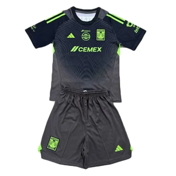 Camiseta Portero Tigres UANL Niños 25/26 Negro Camiseta Portero Tigres UANL Niños 25/26 Negro