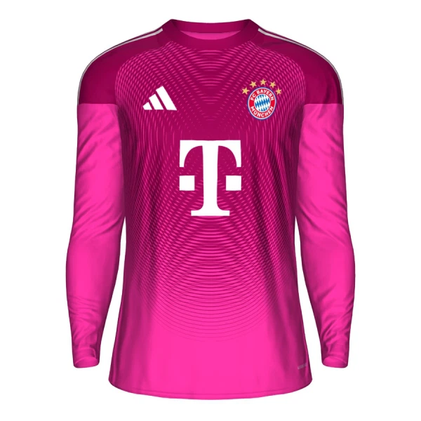 Camiseta Portero FC Bayern Múnich Hombre 25/26 Manga Larga Rosa Camiseta Portero FC Bayern Múnich Hombre 25/26 Manga Larga Rosa