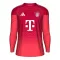 Camiseta Portero FC Bayern Múnich Hombre 25/26 Manga Larga Rojo