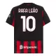 Camiseta AC Milan Rafael Leão 10 Hombre 1ª Equipación 25/26 Camiseta AC Milan Rafael Leão 10 Hombre 1ª Equipación 25/26