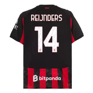 Camiseta AC Milan Reijnders 14 Hombre 1ª Equipación 25/26