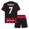 Camiseta AC Milan Santiago Gimenez 7 Niños 1ª Equipación 25/26