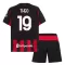 Camiseta AC Milan Theo Hernández 19 Niños 1ª Equipación 25/26