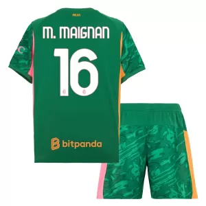 Camiseta Portero AC Milan M. Maignan 16 Niños 25/26 Verde
