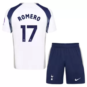 Camiseta Tottenham Hotspur Cristian Romero 17 Niños 1ª Equipación 25/26