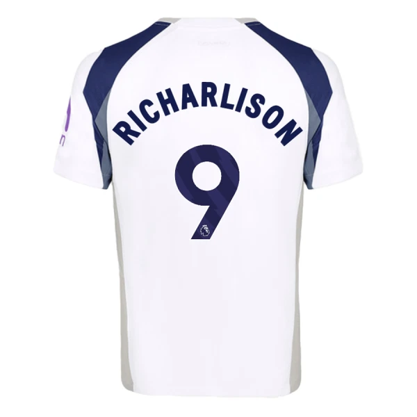 Camiseta Tottenham Hotspur Richarlison 9 Hombre 1ª Equipación 25/26 Camiseta Tottenham Hotspur Richarlison 9 Hombre 1ª Equipación 25/26