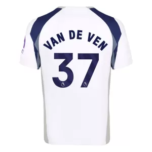 Camiseta Tottenham Hotspur Van De Ven 37 Hombre 1ª Equipación 25/26