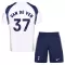 Camiseta Tottenham Hotspur Van De Ven 37 Niños 1ª Equipación 25/26