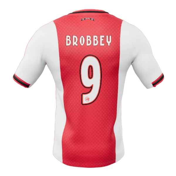 Camiseta AFC Ajax Brobbey 9 Niños 1ª Equipación 25/26