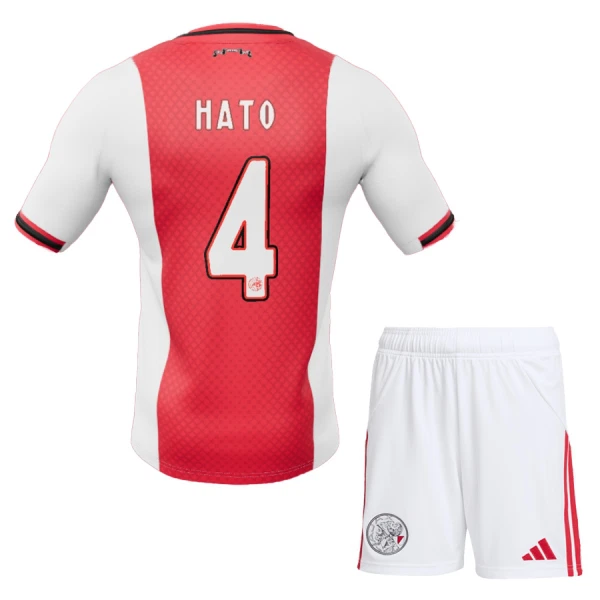 Camiseta AFC Ajax Hato 4 Niños 1ª Equipación 25/26 Camiseta AFC Ajax Hato 4 Niños 1ª Equipación 25/26