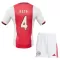 Camiseta AFC Ajax Hato 4 Niños 1ª Equipación 25/26