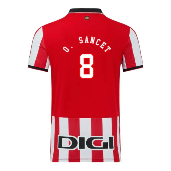 Camiseta Athletic Bilbao O. Sancet 8 Hombre 1ª Equipación 25/26 Camiseta Athletic Bilbao O. Sancet 8 Hombre 1ª Equipación 25/26