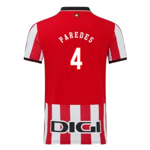 Camiseta Athletic Bilbao Paredes 4 Hombre 1ª Equipación 25/26 Camiseta Athletic Bilbao Paredes 4 Hombre 1ª Equipación 25/26