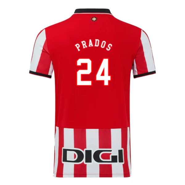 Camiseta Athletic Bilbao Prados 24 Hombre 1ª Equipación 25/26 Camiseta Athletic Bilbao Prados 24 Hombre 1ª Equipación 25/26