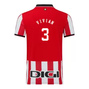 Camiseta Athletic Bilbao Vivian 3 Hombre 1ª Equipación 25/26
