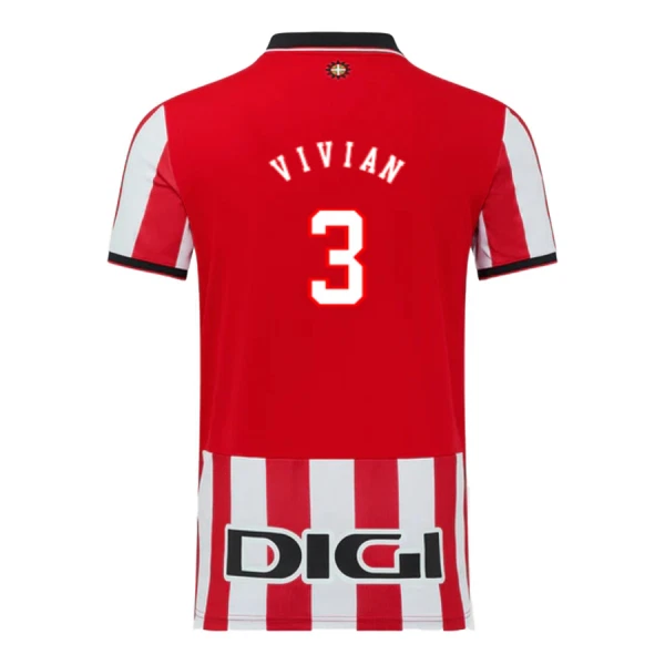 Camiseta Athletic Bilbao Vivian 3 Hombre 1ª Equipación 25/26 Camiseta Athletic Bilbao Vivian 3 Hombre 1ª Equipación 25/26