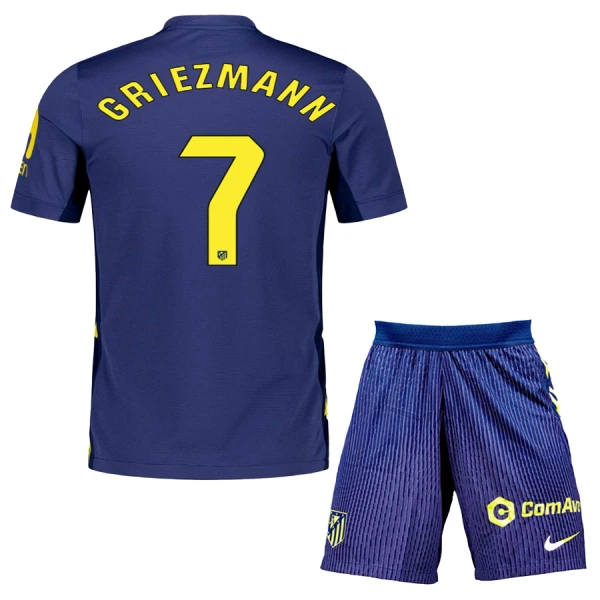 Camiseta Atlético Madrid Antoine Griezmann 7 Niños 2ª Equipación 25/26 Camiseta Atlético Madrid Antoine Griezmann 7 Niños 2ª Equipación 25/26