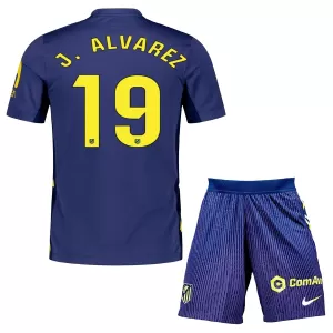 Camiseta Atlético Madrid Julián Álvarez 19 Niños 2ª Equipación 25/26