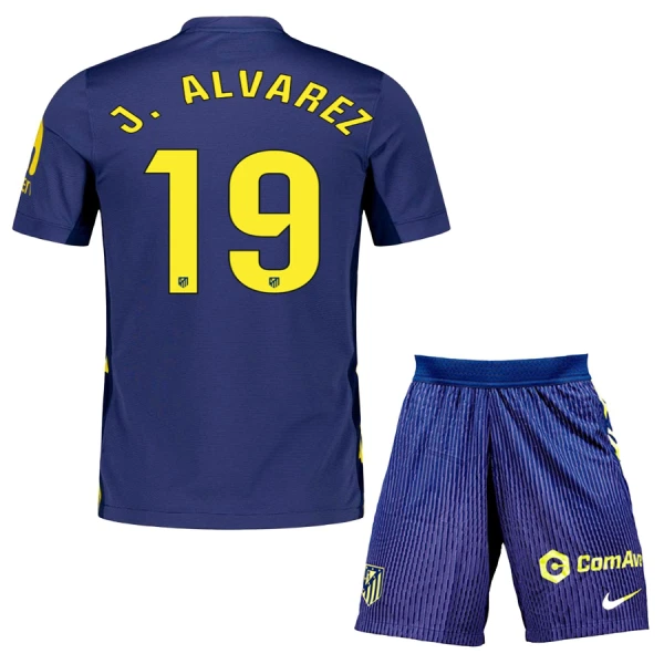 Camiseta Atlético Madrid Julián Álvarez 19 Niños 2ª Equipación 25/26 Camiseta Atlético Madrid Julián Álvarez 19 Niños 2ª Equipación 25/26