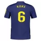 Camiseta Atlético Madrid Koke 6 Hombre 2ª Equipación 25/26 Camiseta Atlético Madrid Koke 6 Hombre 2ª Equipación 25/26
